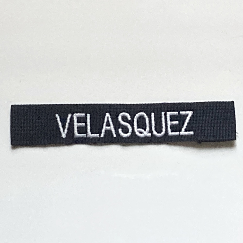 Custom Name Velasquez Embroidery Sewing Appliqué Sew On Patch